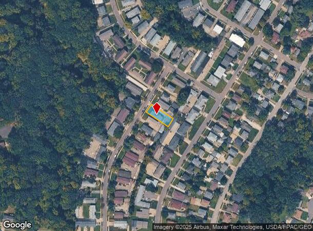  511 Zahn Dr, Akron, OH Parcel Map