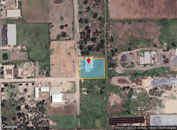  1215 Industrial Dr, Weslaco, TX Parcel Map