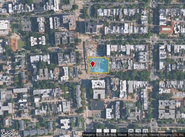  2601 14Th St Nw, Washington, DC Parcel Map