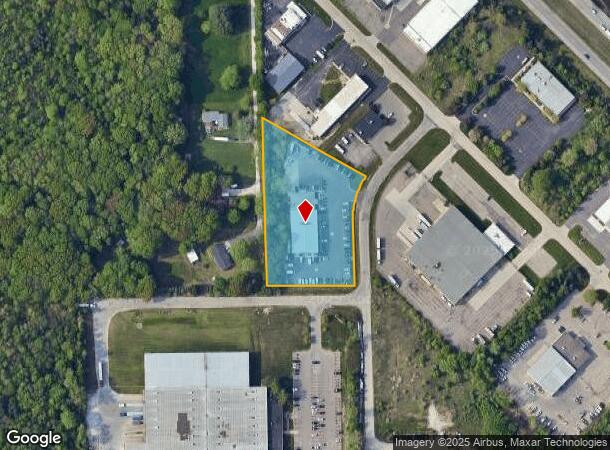  6210 Lehman Dr, Flint, MI Parcel Map