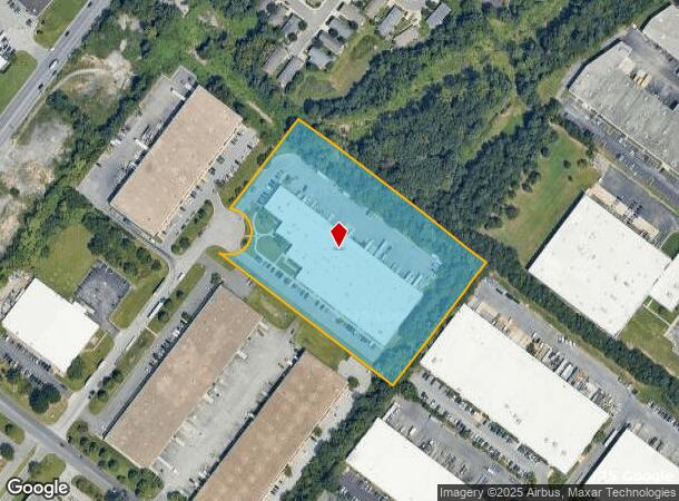 8350 Bristol Ct, Jessup, MD Parcel Map