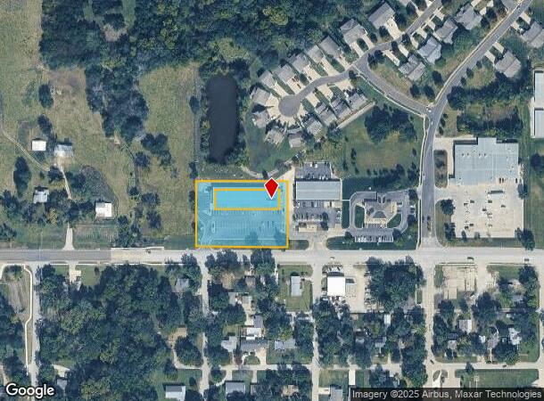 912 Ames St, Baldwin City, KS Parcel Map