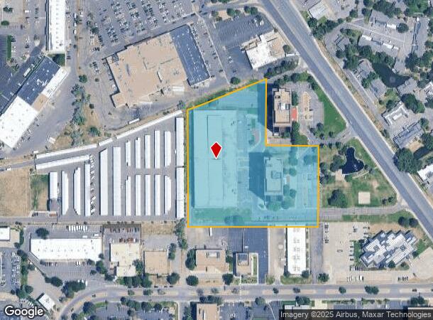 2851 S Parker Rd, Aurora, CO Parcel Map