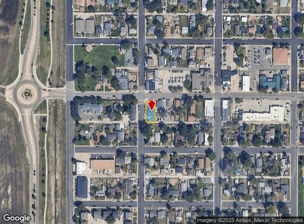  206 5Th St, Frederick, CO Parcel Map