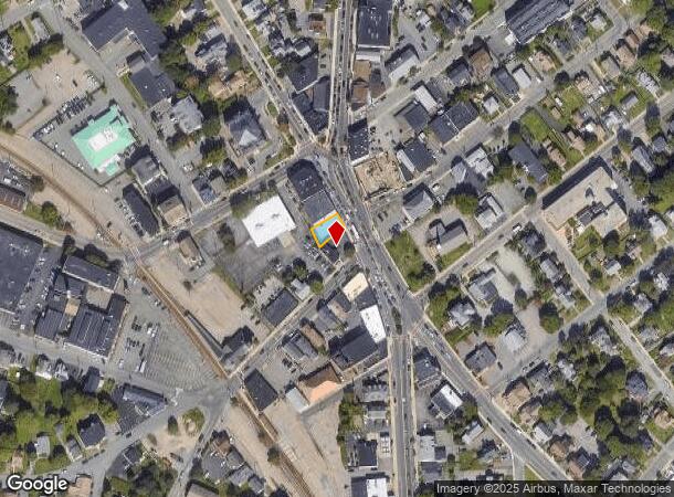  767 Washington St, Stoughton, MA Parcel Map