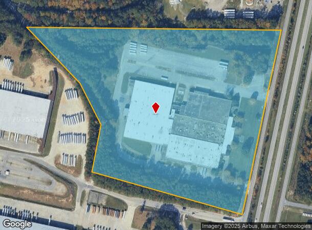 880 Facet Rd, Henderson, NC Parcel Map