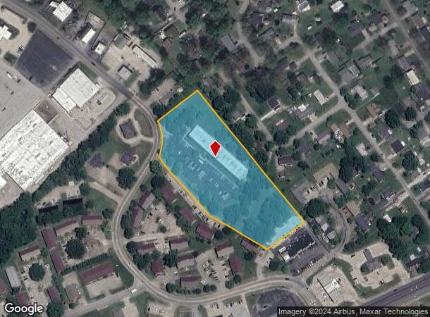  619 Barret Blvd, Henderson, KY Parcel Map