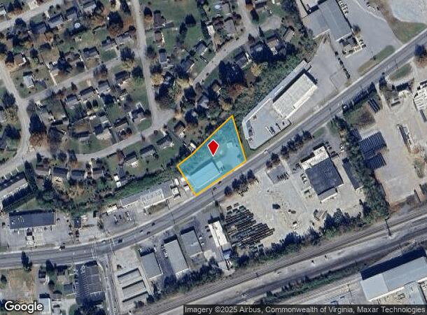 2537 W Main St, Salem, VA Parcel Map