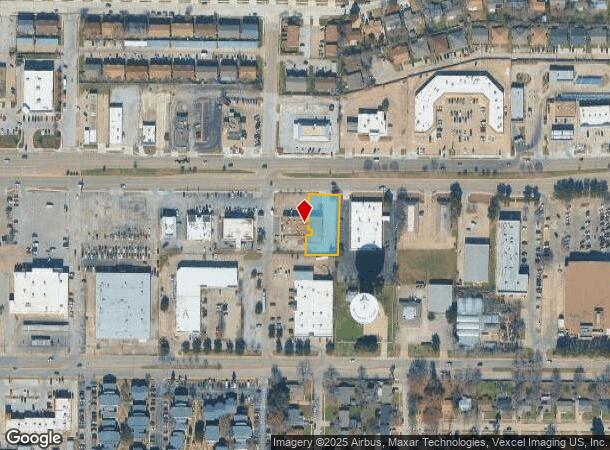  1100 E Pioneer Pky, Arlington, TX Parcel Map