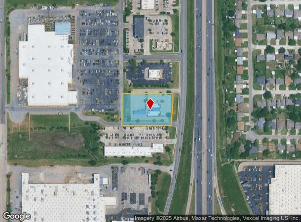 1551 S I 35 Service Rd, Moore, OK Parcel Map