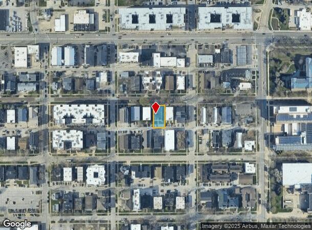 507 E Clark St, Champaign, IL Parcel Map