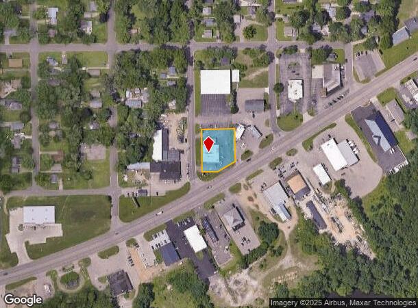  1255 Columbia Ave E, Battle Creek, MI Parcel Map