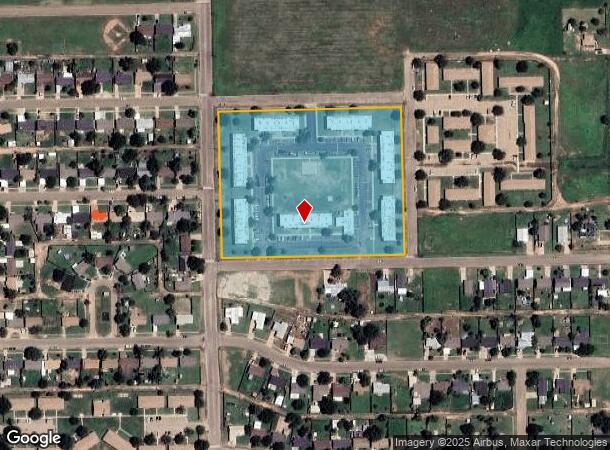  910 W 28Th St, Plainview, TX Parcel Map