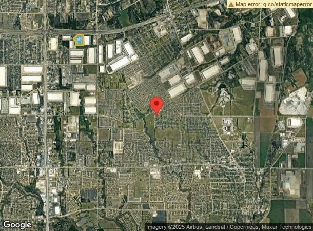  2401 S Southpointe Dr, Lancaster, TX Parcel Map