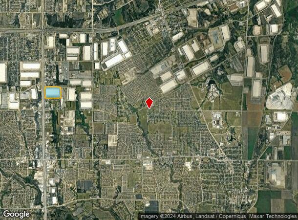  2820 N I-35E E, Lancaster, TX Parcel Map