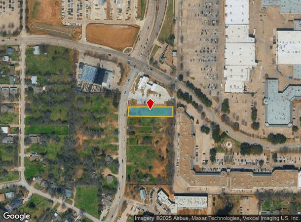  1415 N Center St, Arlington, TX Parcel Map