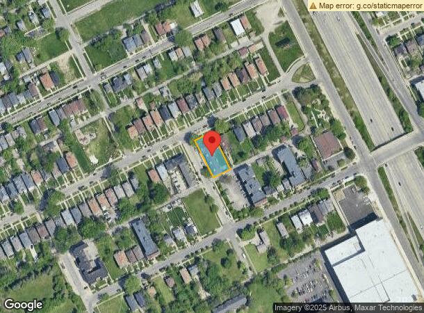  1197 Virginia Park St, Detroit, MI Parcel Map