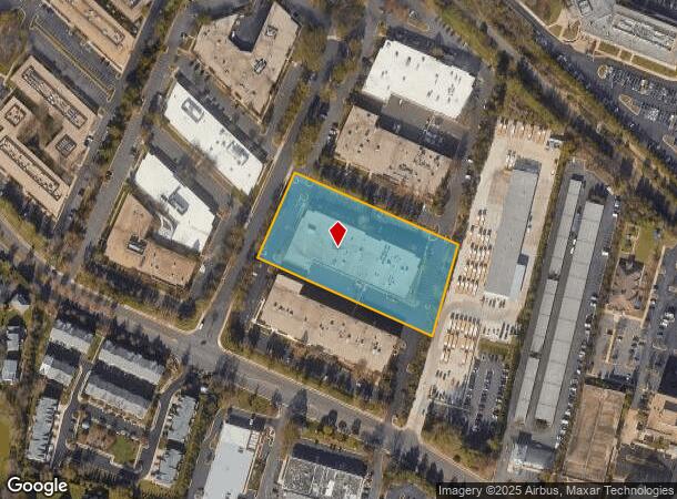  460 Springpark Pl, Herndon, VA Parcel Map