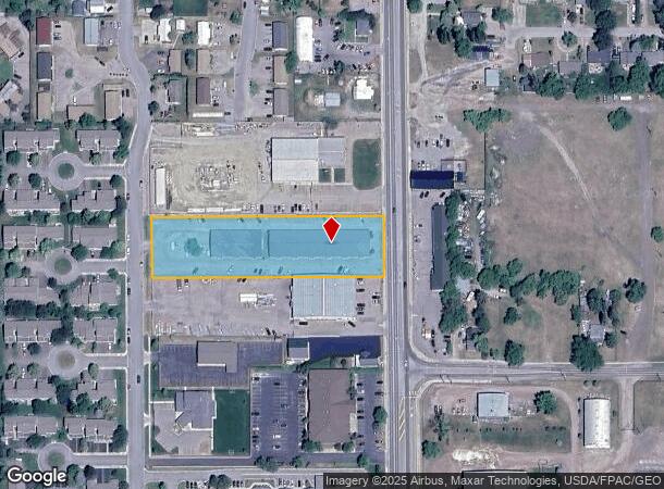 860 N Meridian Rd, Kalispell, MT Parcel Map