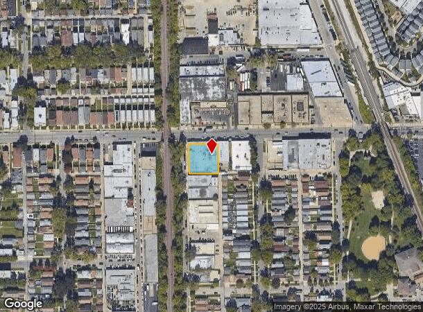 4555 W Addison St, Chicago, IL Parcel Map