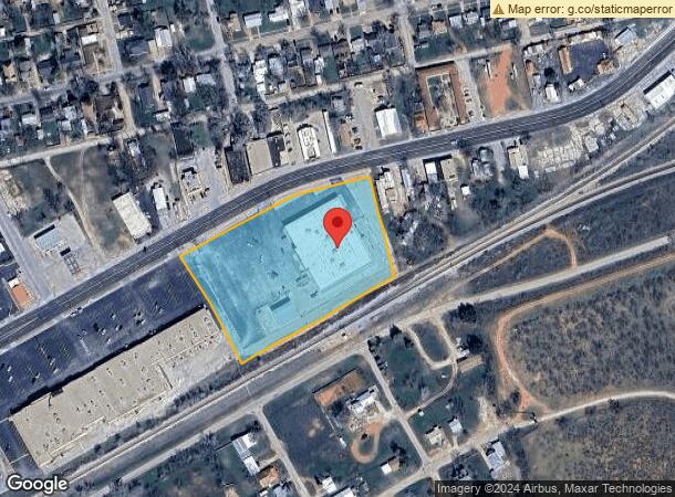  1210 E Broadway St, Sweetwater, TX Parcel Map