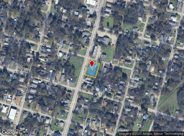 722 N Washington St, Ardmore, OK Parcel Map