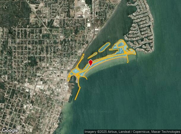  722 Navigation Cir, Rockport, TX Parcel Map