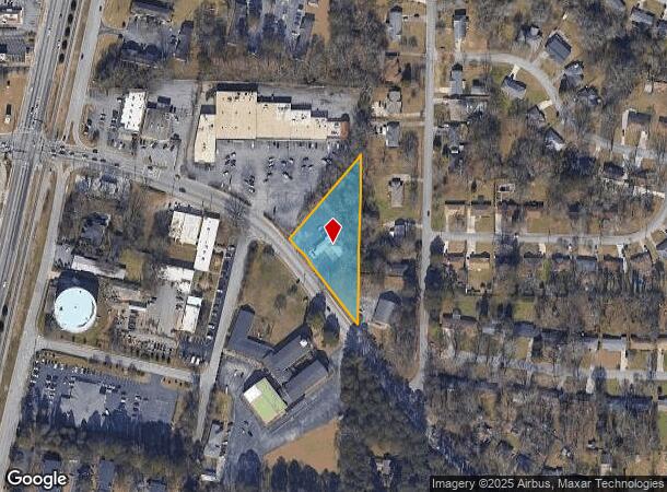 1632 Lake Harbin Rd, Morrow, GA Parcel Map