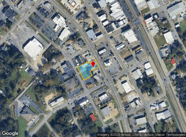 304 Oak St, Eastman, GA Parcel Map