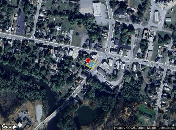 205 Sassafras St, Millington, MD Parcel Map