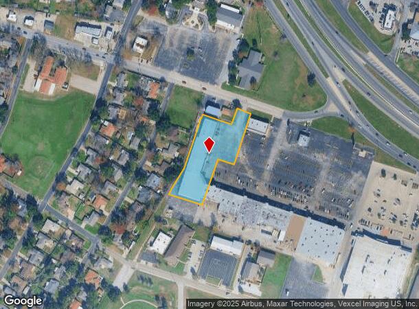  2825 Thornton Ln, Temple, TX Parcel Map