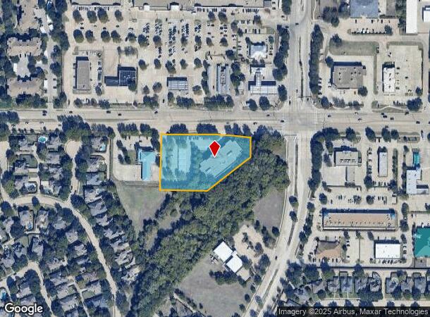 1333 W Mcdermott Dr, Allen, TX Parcel Map