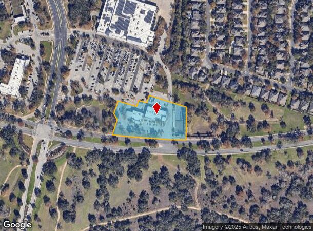  5800 W Slaughter Ln, Austin, TX Parcel Map