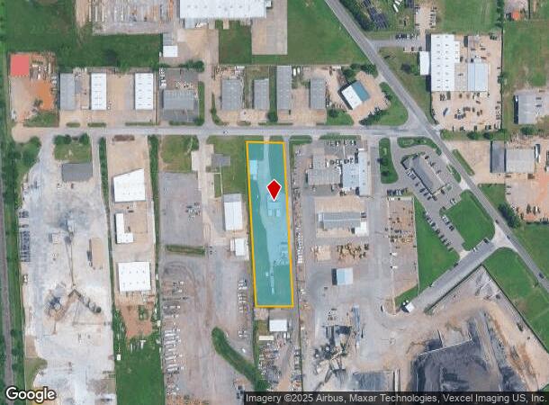  210 Industrial Blvd, Moore, OK Parcel Map