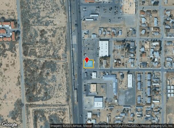  525 Main St, Anthony, TX Parcel Map
