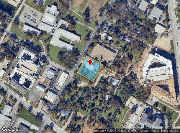 757 Shady Ln, Austin, TX Parcel Map