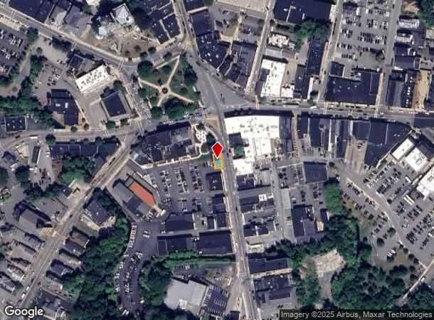  21 Weir St, Taunton, MA Parcel Map