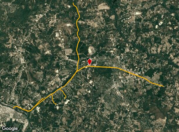  99 Spring St, Aiken, SC Parcel Map