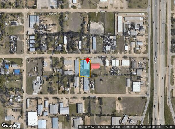 1340 Lyndon Ave, Desoto, TX Parcel Map