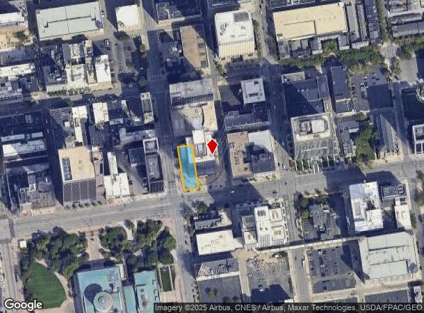 100 E Broad St, Columbus, OH Parcel Map