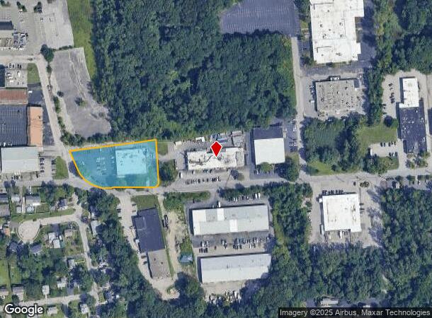  131 Bellows St, Warwick, RI Parcel Map