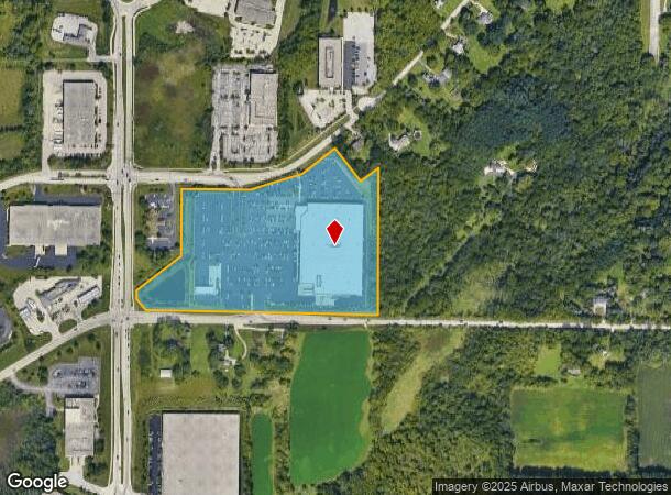 15300 W Grange Ave, New Berlin, WI Parcel Map