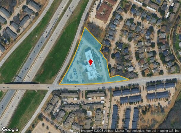 2304 Highway 121, Bedford, TX Parcel Map