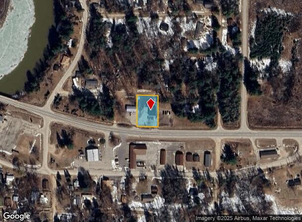 350 E M 61, Gladwin, MI Parcel Map