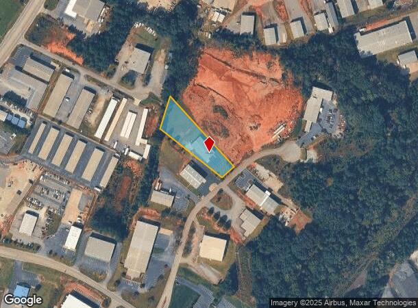  109 N Park Dr, Anderson, SC Parcel Map