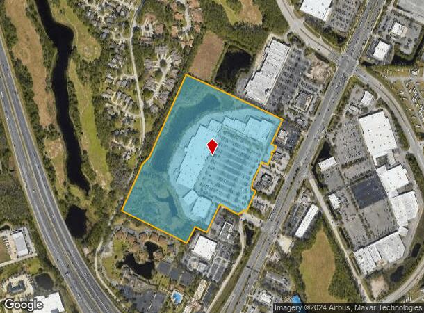  2500 W International Speedway Blvd, Daytona Beach, FL Parcel Map