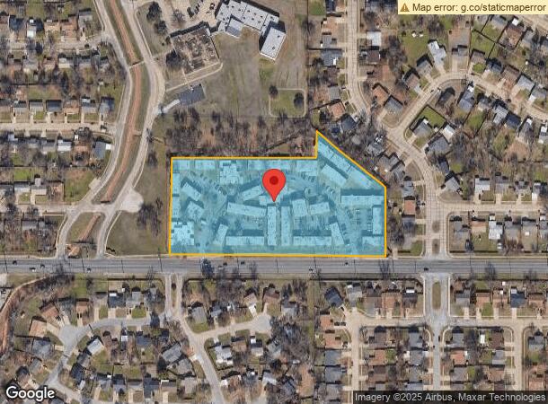  3451 Se 44Th St, Oklahoma City, OK Parcel Map