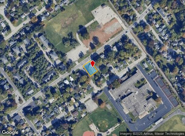  1602 E 8Th St, Jeffersonville, IN Parcel Map