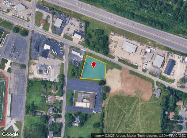 1380 Spaulding Rd, Dayton, OH Parcel Map