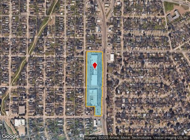 2603 S Lancaster Rd, Dallas, TX Parcel Map